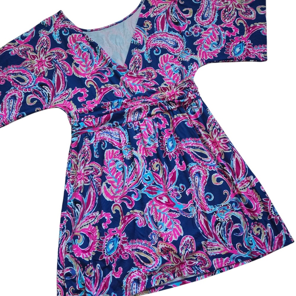 Lilly Pulitzer Romper XL Parigi Boat Neck Romper Resort Wear - Picture 3 of 8